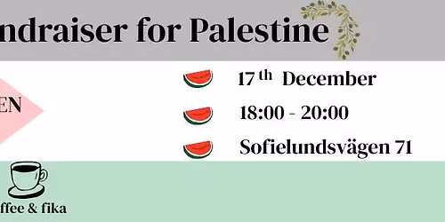 Fundraiser for Palestine