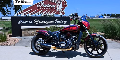 Riding to Indian Motorcycle Factory EVENT