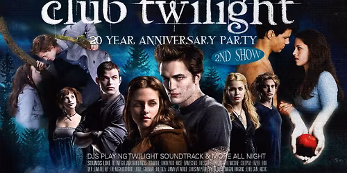 Club Twilight: 20th Anniversary Party - Brisbane (2ND SHOW!)