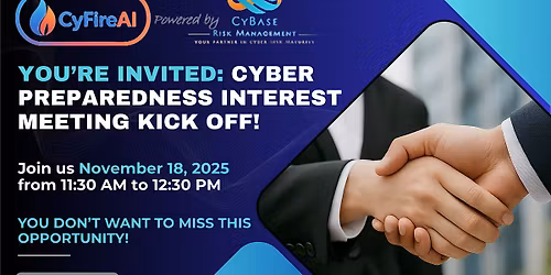 Cyber Preparedness Collective Interest Kick Off