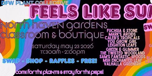 DFW Plant Collective Feels Like Summer Plant Swap & Sale