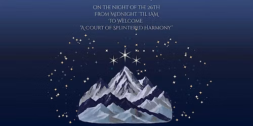 A Midnight Celebration of A Court of Splintered Harmony
