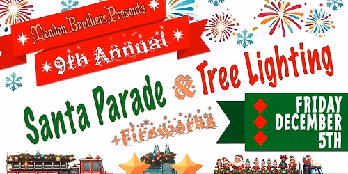 Mendon\u2019s 9th Annual Santa Parade and Tree Lighting