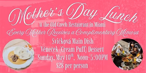 Mother's Day 2026 at the Czech Club