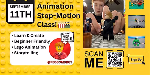 Lego Stop Motion Animation Class