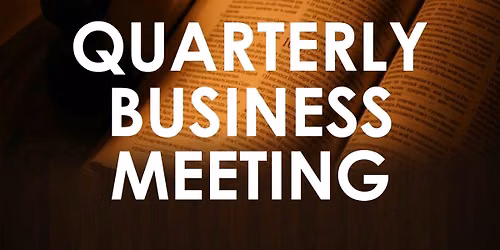 HJFC 2nd Quarter Business Meeting 