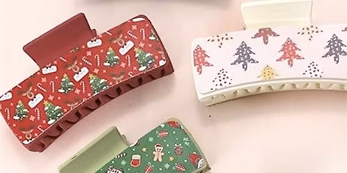 Christmas Hair Accessory Decorating