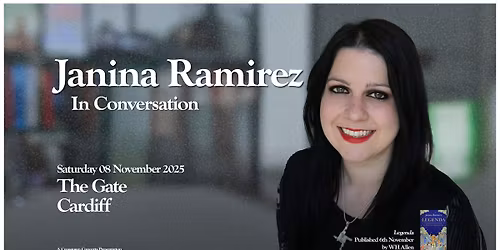 Janina Ramirez at The Gate, Cardiff