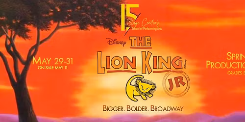 Disney's THE LION KING (JR Edition) ~ presented by Stage Center's SoPA