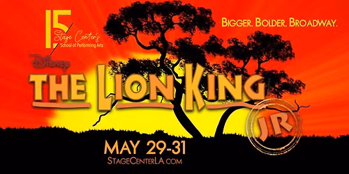 Disney's THE LION KING (JR Edition) ~ presented by Stage Center's SoPA