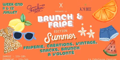 BRUNCH & FRIPE - SUMMER \u00e9dition