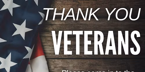 Veterans Day Specials