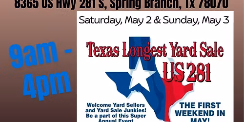 Texas Longest Yard Sale at Los Compas Food Park