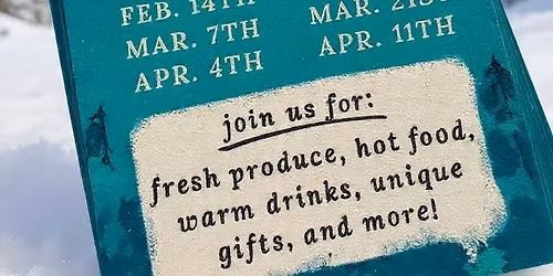 \u2744\ufe0fWinter Farmers Market\u2744\ufe0f