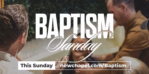 Baptism Sunday \ud83d\udca6