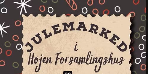 Spejdernes Julemarked 2025 i H\u00f8jen Forsamlingshus