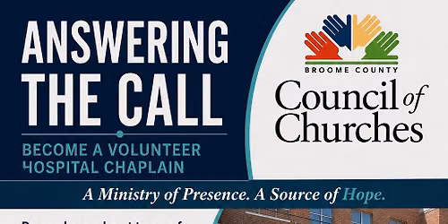 BCCC Volunteer Chaplain Recruitment Event