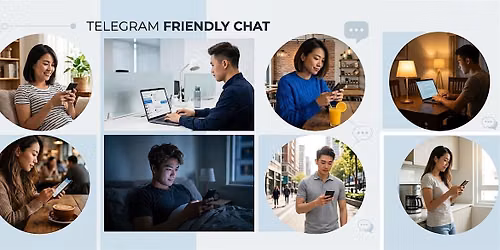 Telegram Friendly Chat (Sun, 30 Aug to late Sep) singles social event.