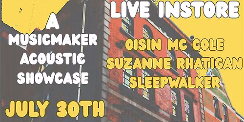 NOBODY CARES PRESENTS  MUSICMAKER CARES LIVE INSTORE