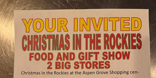 Christmas in the Rockies Gift Show