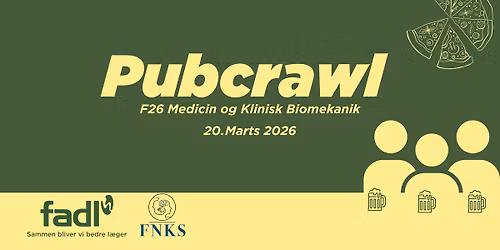 FADL & FNKS Bachelorpubcrawl for F26