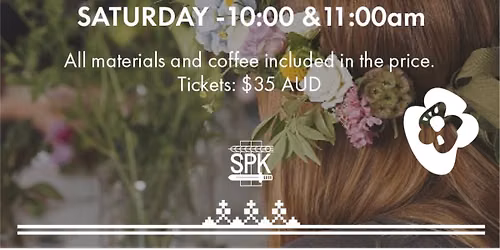 Flower crown workshop 