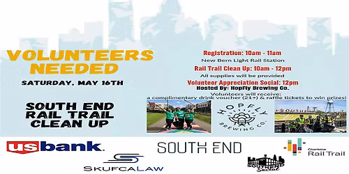 Rail Trail Cleanup - May 16th