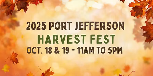 2025 Port Jefferson Harvest Fest