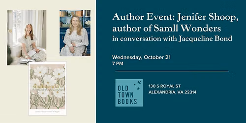 Author Event: Jennifer Shoop in conversation with Jacqueline Bond