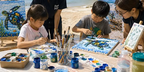 Brush up the Beach - A beach clean-up + Recycle Art Experience