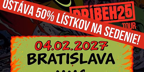 INEKAFE - 04.02.2027, BRATISLAVA, MMC - PR\u00cdBEH 25 ROKOV \u0160PECI\u00c1L TOUR 2027