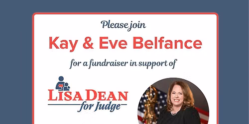 Lisa Dean for Judge Fundraiser