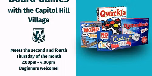 Capitol Hill Village Board Games