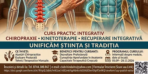 Curs Introductiv Chiropraxie, Osteopatie \u0219i Terapii Alternative