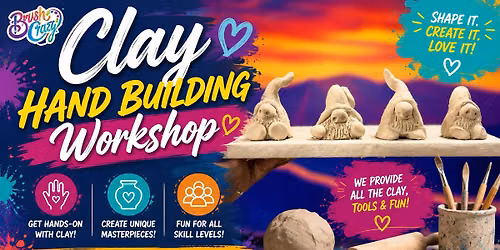Clay Hand Building Workshop