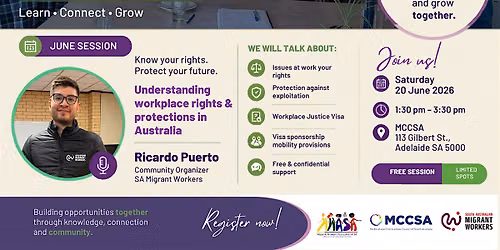 LET\u2019S TALK ABOUT JOBS: Derechos laborales y protecci\u00f3n para migrantes