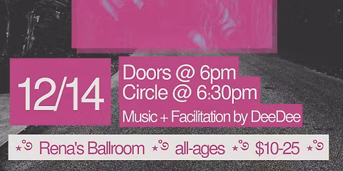 Ecstatic Dance #14 @ Rena's Ballroom