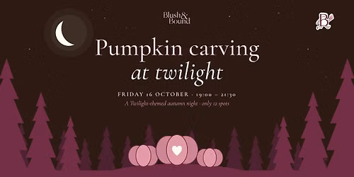 Pumpkin Carving at Twilight