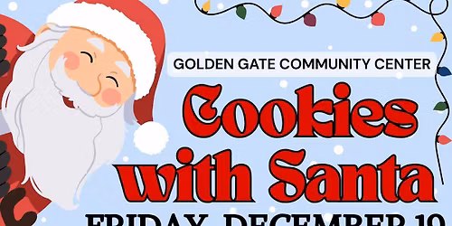 Naples Cookies with Santa