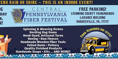 Central Pennsylvania Fiber Festival 2026