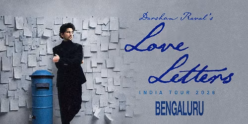 Darshan Raval's Love Letters India Tour