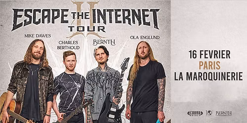ESCAPE THE INTERNET TOUR II \u2022 La Maroquinerie \u2022 Paris