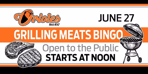 GRILLING MEATS BINGO