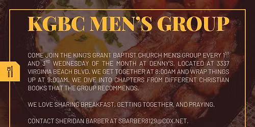KGBC Men's Group Breakfast