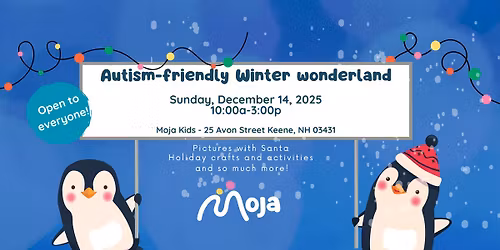 Autism friendly Winter Wonderland at Moja Kids!