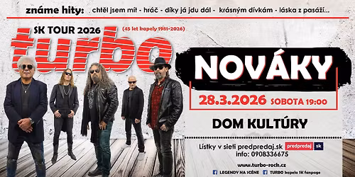 TURBO SK TOUR 2026 NOV\u00c1KY DK