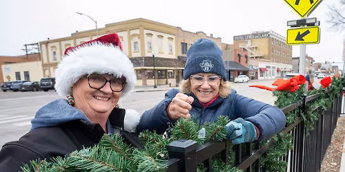 Community Decorating Day! Mandan Holiday Lights on Main