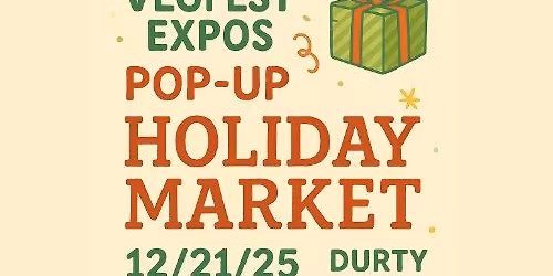 Pop Up Holiday Market!