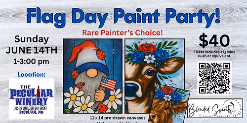 Flag Day Paint Party!