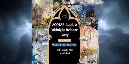 ACOTAR 6 Release Party with Black Cat Books & Oddities